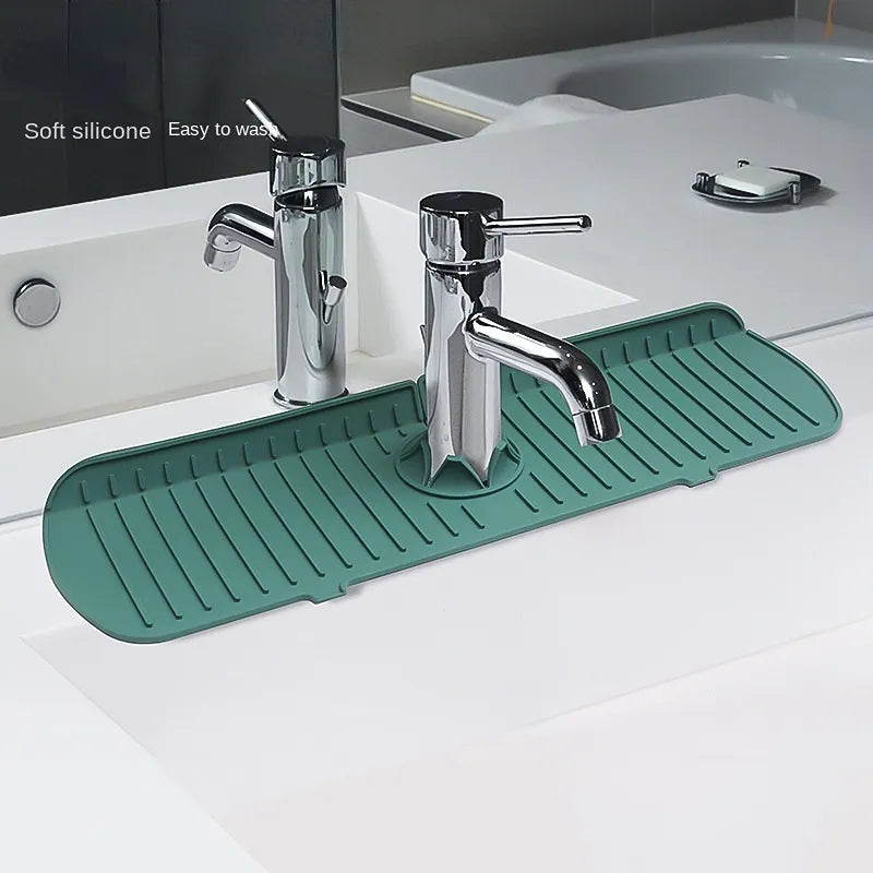 Counter Saving Faucet Mat