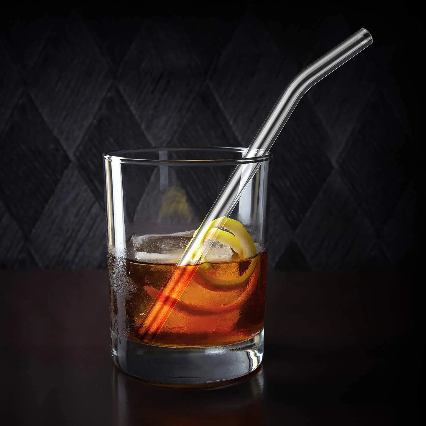 8mm Clear Glass Straws